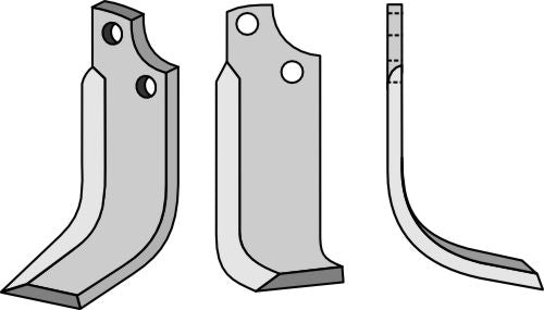 Blade 185x60mm, right