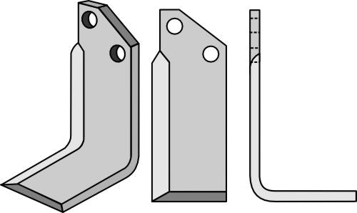 Blade 160x60mm, right
