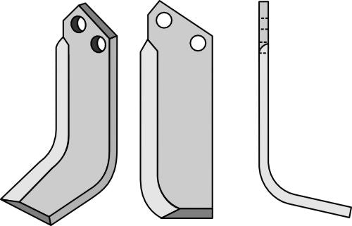 Blade 207x60mm, right