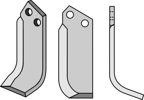 Blade 174x50mm, right