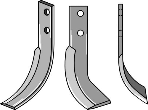 Blade 205x40mm, right